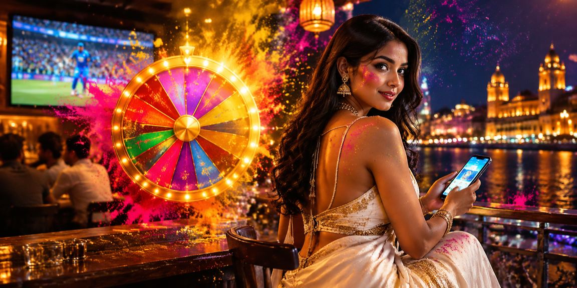 Indian woman using mobile phone for payment